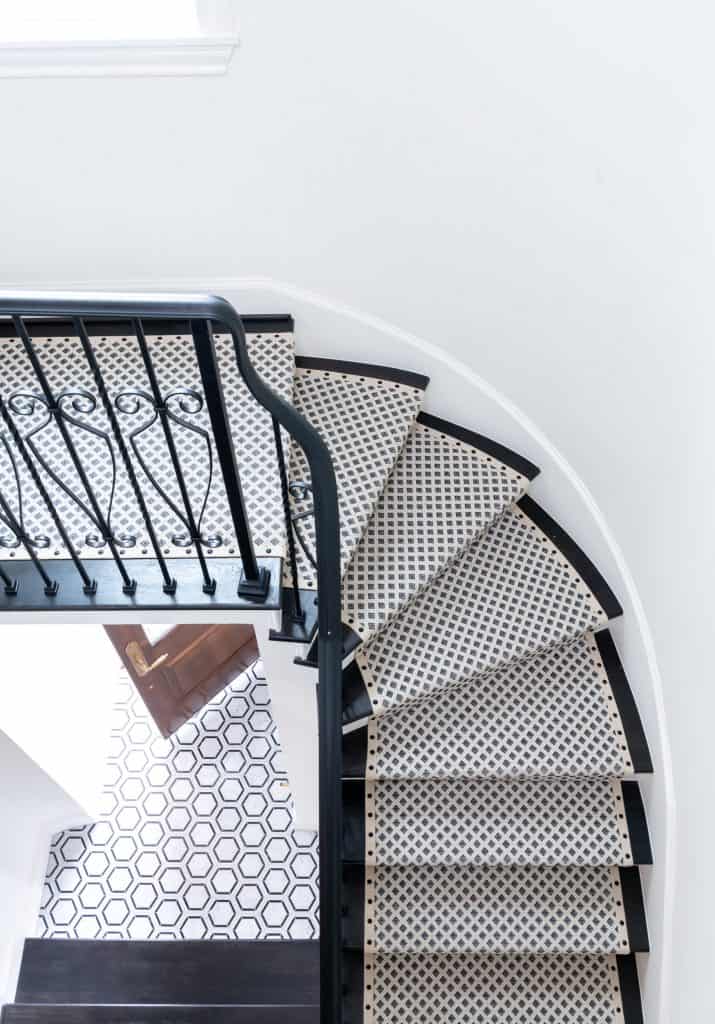 Stairwell | Design by Laura U Interior Design